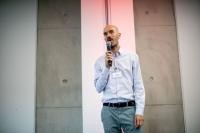 Projektkoordinator Prof. Benjamin Zierock, Professor für Design und Innovationsentwicklung am Gründer-Institut der SRH Hochschule Heidelberg. (Foto: Dittmer) Projektkoordinator Prof. Benjamin Zierock, Professor für Design und Innovationsentwicklung am Gründer-Institut der SRH Hochschule Heidelberg