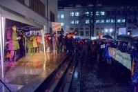 ‚Wir halten an unserem integrativen Weg fest‘: Oberbürgermeister Dr. Eckart Würzner sprach auf der Kundgebung am 26. Januar 2015. (Foto: Rothe) ‚Wir halten an unserem integrativen Weg fest‘: Oberbürgermeister Dr. Eckart Würzner sprach auf der Kundgebung am 26. Januar 2015. (Foto: Rothe)