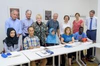 Spendenübergabe des Rotary Club Heidelberg - Alte Brücke (Foto: Rothe) Spendenübergabe des Rotary Club Heidelberg - Alte Brücke (Foto: Rothe)