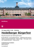 Flyer zum Bürgerfest am 10. Januar 2016 Flyer zum Bürgerfest am 10. Januar 2016