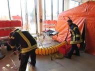 Aufbau verschiedener Komponenten der leigend Anlage