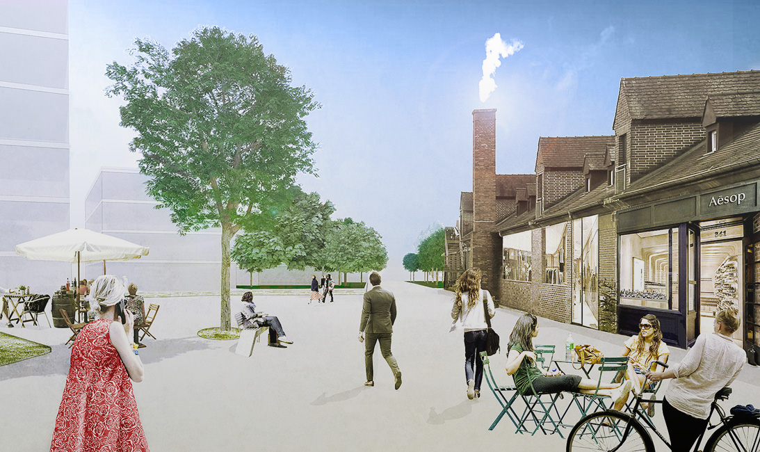 Visualisierung Patton Square (Hosoya Schäfer Architects) Visualisierung Patton Square (Hosoya Schäfer Architects)