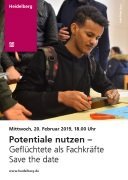 Veranstaltungsflyer Potentiale nutzen (Foto: Peter Dorn)