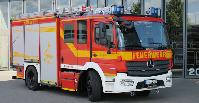HLF 10 der 2. Generation (Foto: Feuerwehr Heidelberg) HLF 10 der 2. Generation (Foto: Feuerwehr Heidelberg)