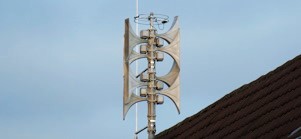 Dachsirene Nahaufnahme einer Sirene auf einem Dach