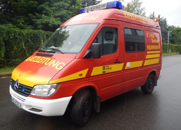 Drehleiter (Foto: Feuerwehr Heidelberg) Drehleiter (Foto: Feuerwehr Heidelberg)