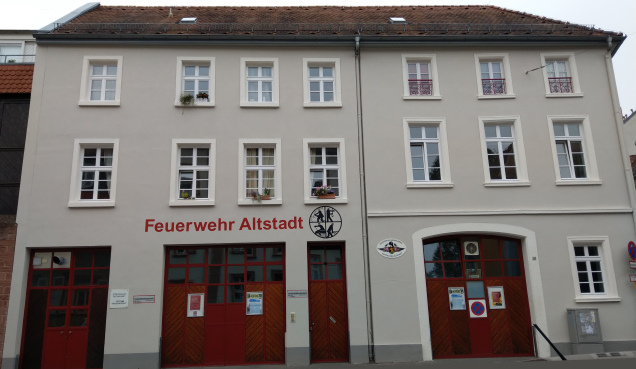 Gerätehaus Altstadt (Foto: Feuerwehr Heidelberg) Gerätehaus Altstadt