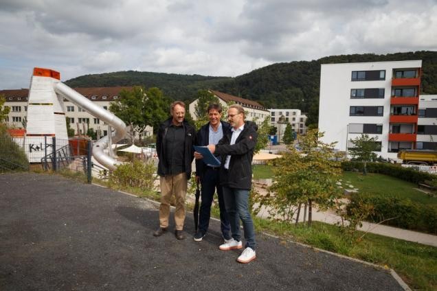 Tour durch die Neue Südstadt (Foto: Stadt Heidelberg) Tour durch die Neue Südstadt (Foto: Stadt Heidelberg)