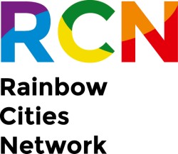 Logo des Rainbow Cities Network