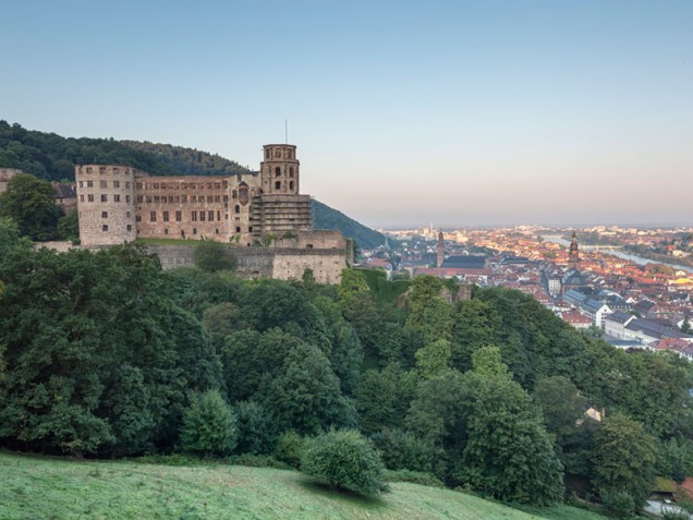 Heidelberger Schloss am Morgen (Foto: Diemer)