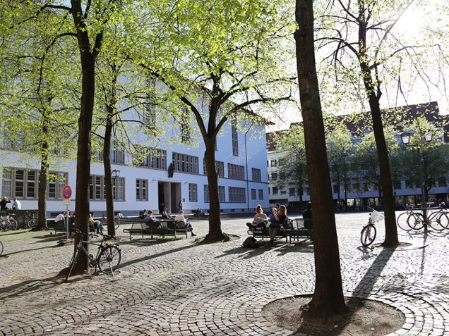 Die neue Universität in der Heidelberger Altstadt (Foto: Stadt Heidelberg)
